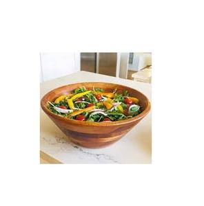 Cuenco de madera de Acacia Natural, cuencos de madera de alta calidad para servir comida para el hogar, artículos de uso diario, precio barato, venta al por mayor - Product Image 1