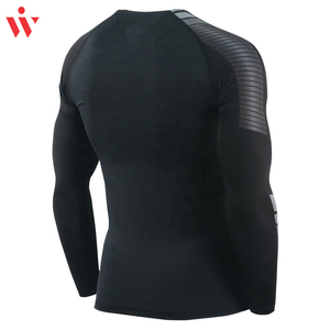 Latest OEM <b>Custom</b> Sublimated Rash Guard for Men Printed with New <b>Design</b> and Logo <b>Compression</b> <b>Shirts</b> - Product Image 2
