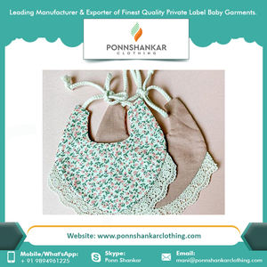 Baberos de algodón de diseño Popular para bebé, Bandana, nuevo estilo - Product Image 3