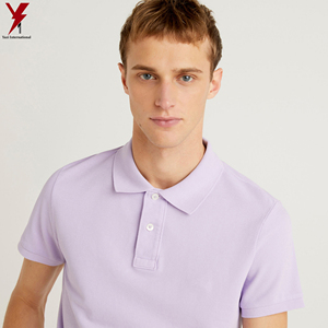 Polo de verano de manga corta para hombre, Camisa larga de golf con diseño vuelto liso de secado rápido - Product Image 5