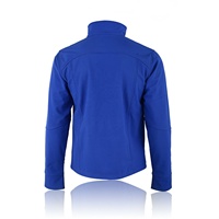 Veste softshell personnalisée pour homme, grande taille, décontractée, avec fermeture éclair, respirante, thermique, coupe-vent, pour l'automne