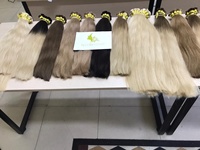 Bambohair Ekstensi Rambut VIETNAM Rusia Harga Terbaik Ekstensi Rambut Massal Lurus dari Rambut Manusia Vietnam