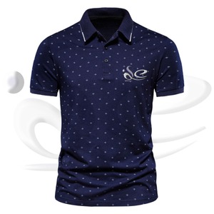 Camisas de Golf para Hombre de la Marca Sanzaf Enterprise con Logotipo Personalizado, Mezcla de Poliéster/Algodón, Unisex, Bordadas, Cuello Camisero, Secado Rápido - Product Image 1