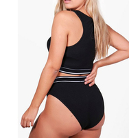 Ensemble Short et soutien-gorge à personnaliser, bottin de sport pour femmes