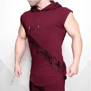 Men's Sleeveless Gym stringer Vest OEM Blank Customizable Embroidery Solid Color Bodybuilding Fitness Men Y-back Tank Top - Product Image 3