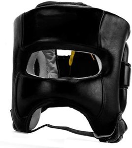 Professional Leather <b>Head</b> Guard MMA Boxing Protective Gears High Quality Material and Face protection Guards on Cheap Prices - Product Image 3
