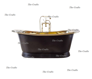 อ่างอาบน้ำทองแดงแบบตั้งพื้น ขนาดและรูปทรงปรับแต่งได้ คุณภาพเยี่ยม ราคาดีที่สุด - Product Image 3