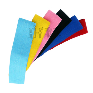 Tissu antidérapant en gros Logo personnalisé Yoga Booty Bandes Hanche Tissu Bandes de résistance - Product Image 2
