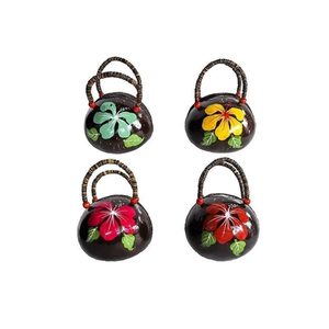 Sac en coque de noix de coco classique fait à la main / Sac biologique en coque de noix de coco du Vietnam - Product Image 1