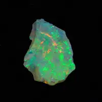 Rough Gemstone, Natural Welo Fire, Ethiopian Opal