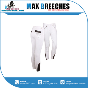 กางเกงขี่ม้าผ้าไนลอนโพลีเอสเตอร์สำหรับผู้ใหญ่ปกป้องเข่า - Product Image 4