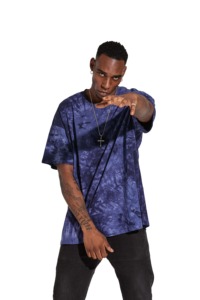 Camiseta de microfibra de alta calidad para hombre, diseño de gran tamaño estampado personalizado, cuello redondo de Punto ligero y transpirable, gran oferta - Product Image 4