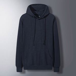 เสื้อมีฮู้ดผ้าฝ้าย100% สำหรับผู้ชายเสื้อสเวตเชิ้ตแบบสวมหัวสีพื้นแบบกำหนดเองขนาดใหญ่ใช้ได้ทั้งชายและหญิงสำหรับฤดูหนาว - Product Image 3