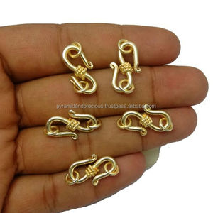 Lot de 50 crochets pour fermoir en forme de S, breloques, pièces d'aide aux bijoux, diamètre 20x12mm - Product Image 2