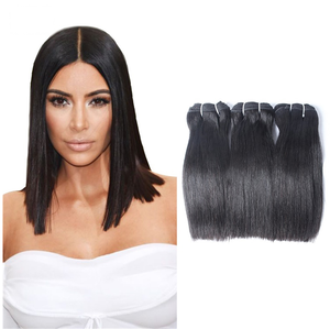 New Fashion 32 Inches Super Double Weft Straight Raw Vietnamese Remy Hair <b>Wig</b> High Quality Natural Grade <b>Braiding</b> Hair - Product Image 5