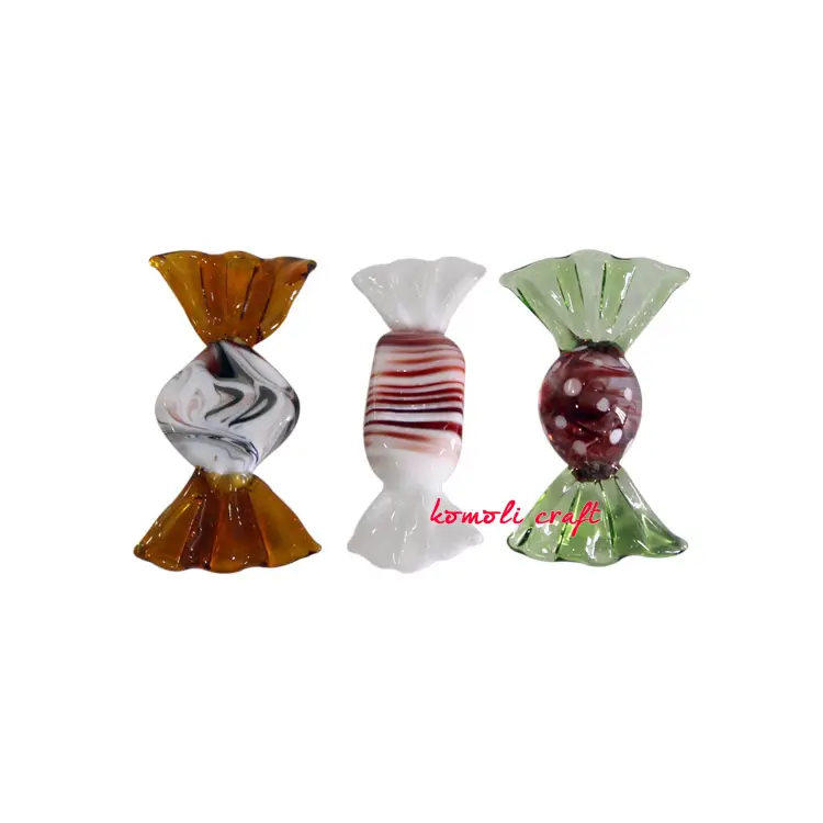 Handgemachte Murano Glas Süßigkeiten von Farbe Form Größe dekorative Toffee