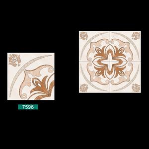 Grands carreaux de sol ronds décoratifs en céramique polie 40x40cm - Product Image 4