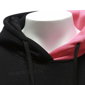 Sudaderas con Capucha para Hombre, Nuevo Diseño, Duraderas, Ecológicas, Transpirables, para Invierno, Diseño Sólido, Teñido Liso, Algodón/Poliéster - Product Image 5