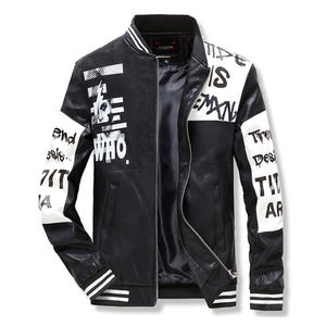 Chaquetas Varsity de Cuero Sublimadas al por Mayor, Chaqueta Varsity de Béisbol para Hombre con Apliques Bordados y Personalización Completa - Product Image 6