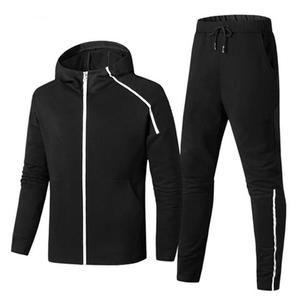 Hommes Designer Survêtement Personnalisé Jogger Deux Pièces Slim Fit Designer Polaire Coton Gsm 300-320-340 Survêtement De Luxe Hommes En Gros - Product Image 3