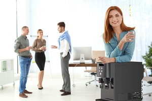 Enfriador de Agua Eléctrico sin Botella, Dispensador de Agua de Acero Inoxidable para Encimera con Modos de Agua Fría y Caliente para Oficinas y Hogares - Product Image 4