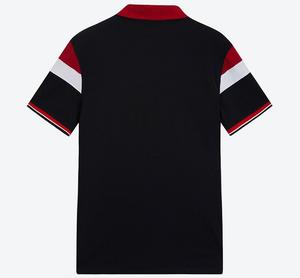Meilleur prix pour hommes 100% coton piqué pour polo à manches courtes tenue décontractée multicolore à la mode avec motif solide - Product Image 1