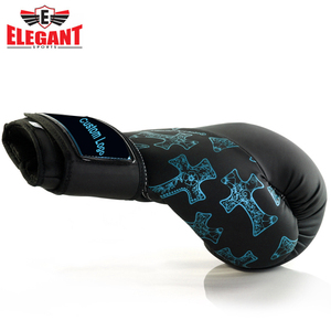 Venta al por mayor de guantes de boxeo de entrenamiento profesional de cuero PU y cuero de vaca tamaños 6oz 8oz 12oz 16oz para la temporada de invierno - Product Image 2