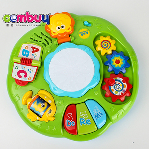 Table de chaise 2 en 1 pour bébé, jouet éducatif, musical, éclairage, pour enfant - Product Image 3