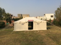 Tente de luxe koweïtienne sur mesure, tente arabe de luxe imperméable en toile de coton 100%, camping en plein air au Moyen-Orient, camping dans le désert