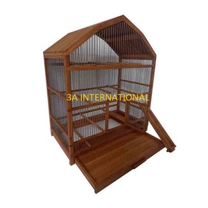 Eco Friendly Wood Designer <b>Cage</b> Wooden <b>Cage</b> for Luxury Places for Pet Garden Decoration Customized Design - Product Image 4