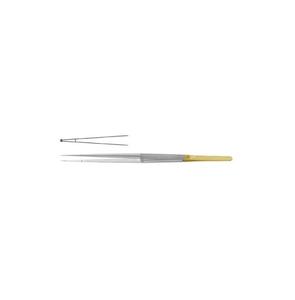 Diam-n-Dust Micro Ring Forceps Straight-Avec plate-forme courte en acier inoxydable, 21 cm - 8 1/4 "de diamètre - Product Image 3