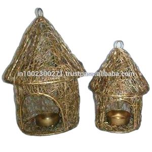 LINTERNA MARROQUÍ HUT SHAPE INDIA LINTERNA para decoraciones navideñas - Product Image 3