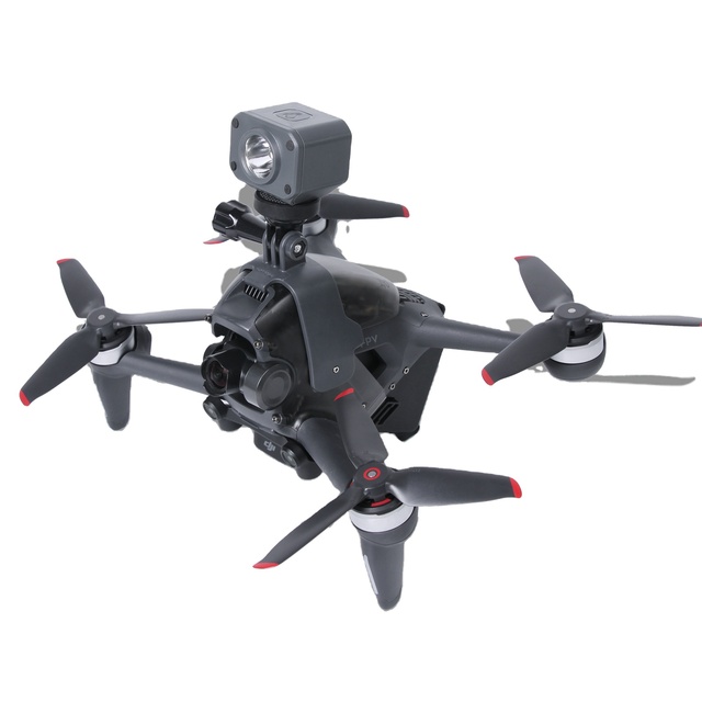 Sunnylife Drone Accessories Multifunctional Adapter Mount with gopro and 1/4 Screws for Night Light for DJI FPV