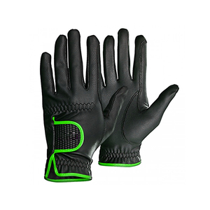 Guantes ecuestres Guantes de equitación de cuero Premium Agarre óptimo Ajuste cómodo Diseño de rendimiento de excelencia certificado - Product Image 5