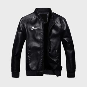 Chaqueta de cuero para hombre, diseño novedoso, a la moda - Product Image 1