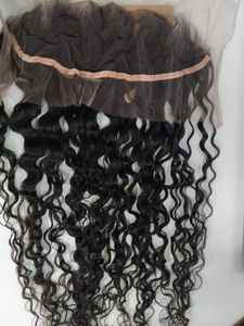 13X4ลูกไม้ดิบหยิกด้านหน้าแบบรัสเซีย100% ผมแท้แบบลอนธรรมชาติผมหยิกแบบคู่แบบยุโรป DHL FedEx - Product Image 6