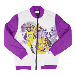 Veste d'originalité pour hommes et femmes, modèle OEM, Logo brodé, Sublimation, modèle à la mode, veste bombardier fantastique - Product Image 3