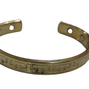 Bracelets en laiton et cuivre solides, 4 pièces, manchette, bijoux costume, bijoux, magasins en ligne, vente en gros - Product Image 1