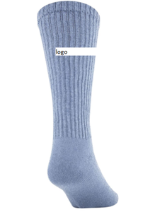 Calcetines atléticos de equipo de algodón para hombre, cierre de tirón, pie acolchado completo y comodidad suave, stock barato, existencias de ropa de moda - Product Image 5