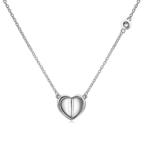 Pingente de pedra alexandrite para mulheres, joia semi preciosa de luxo com pingente de coração destiny, joias de novo amor para mulheres 2021