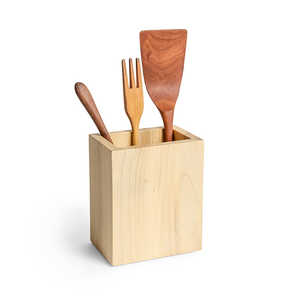 Fourchette porte-cuillère en bois naturel de haute qualité, décoratif pour la vaisselle en bois, en forme de fourchette pour personnalisé au meilleur prix - Product Image 4