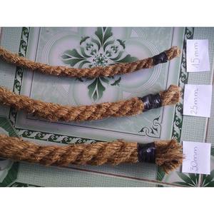 Corde de noix de coco en FIBER de coco, naturelle de jardinage à base de coquille de noix de coco, pour déchets agricoles, bol - Product Image 2