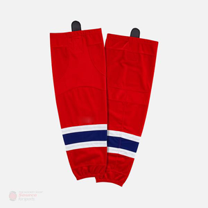 High Quality Wholesale Hockey Team Wear <b>Socks</b> Full Sublimation Printing Customized Ice Hockey <b>Socks</b> <b>Polyester</b>/Cotton Summer - Product Image 3