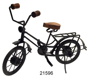 Bicicleta antigua decorativa de hierro forjado, mesa de hierro para regalo, Exportación de bicicletas, India - Product Image 6