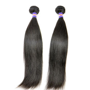 Extensiones de Cabello Remy Virgen Indio Natural Afro de Alta Calidad, 100% Cabello Humano, Tejido de Cabello Liso Sedoso Ondulado, Doble Trama a Máquina - Product Image 3