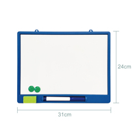 Tableau mémo effaçable à sec SYH Small Profusion multicolore avec options vert/rouge/jaune/bleu pour le dessin et l'écriture des enfants