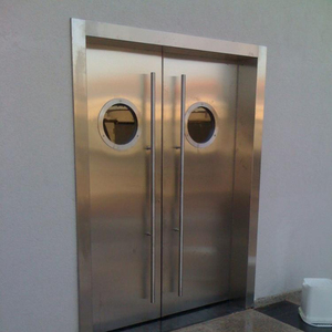 ประตูอัตโนมัติสแตนเลส MOTTO สำหรับโรงพยาบาล ดีไซน์ทันสมัย รับประกัน 2 ปี - Product Image 1