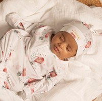 Gorro de Punto Unisex para Bebés Recién Nacidos, Diseño Estampado para las Cuatro Estaciones, Doble Nudo, Personalizado, Blanco, Regalo para Niños, Accesorio de Punto para Niños Pequeños