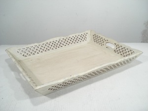 Plateau de service en bois blanchi à la chaux pour cuisine - Product Image 2