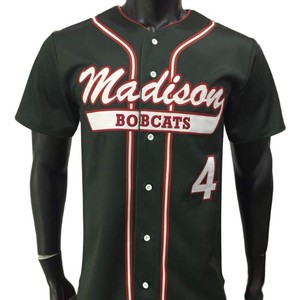 Uniforme de camiseta de béisbol personalizado 2023 para hombres y jóvenes, ropa deportiva de diseño de seis botones sublimada de alta calidad, opción de talla grande - Product Image 4